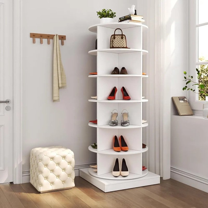 Etagere a Chaussures Rotatives